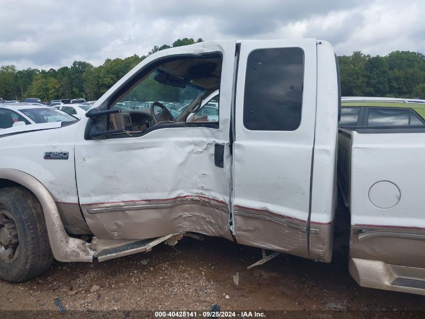 1999 Ford F-250 Lariat/Xl/Xlt VIN: 1FTNX20F8XEA57321 Lot: 40428141