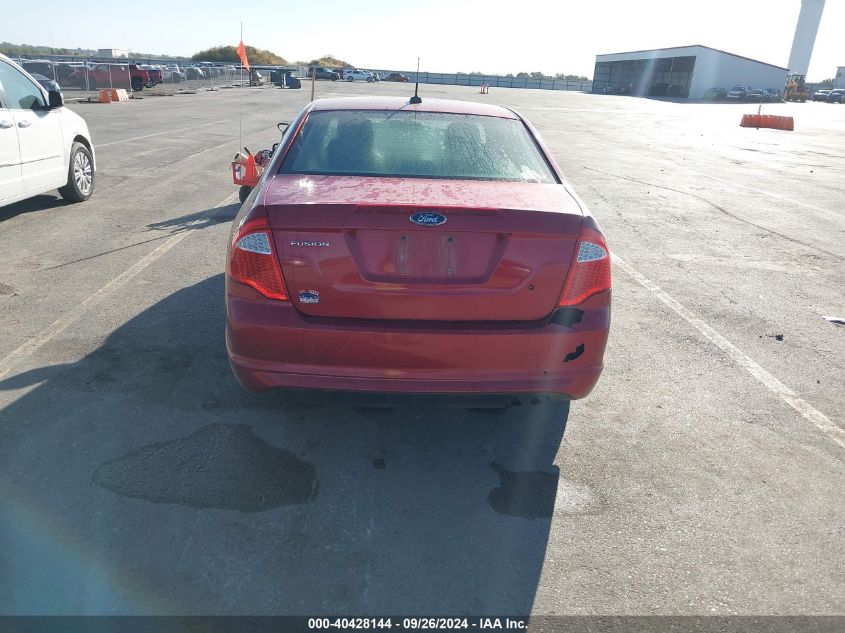 2012 Ford Fusion S VIN: 3FAHP0GA7CR339264 Lot: 40428144