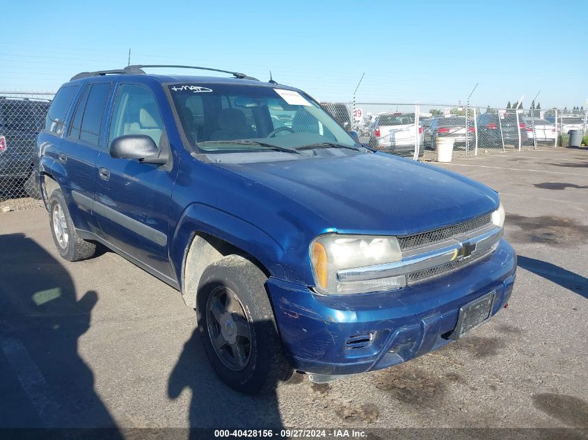 2005 Chevrolet Trailblazer Ls VIN: 1GNDT13S052387860 Lot: 40428156