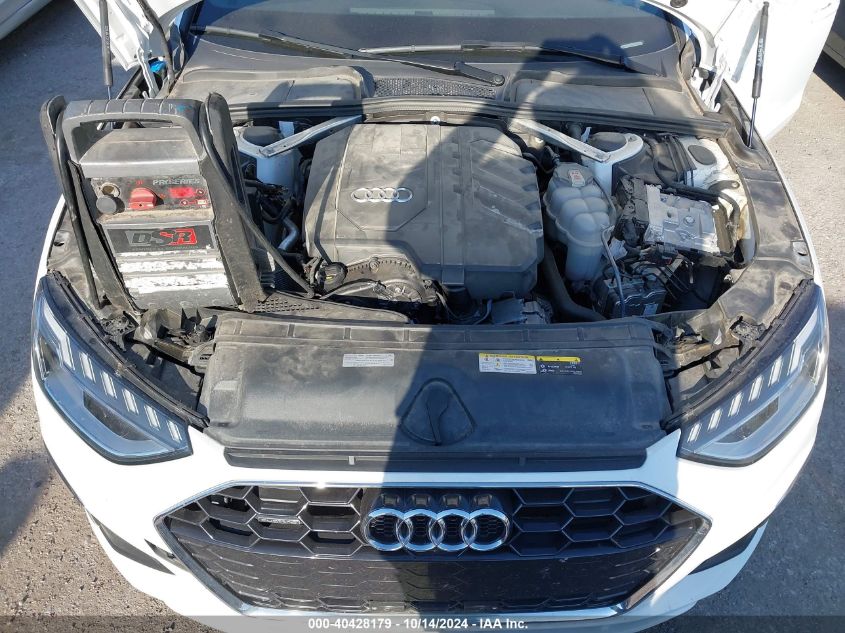2022 Audi A4 Premium Plus 45 VIN: WAUEAAF43NN014842 Lot: 40428179