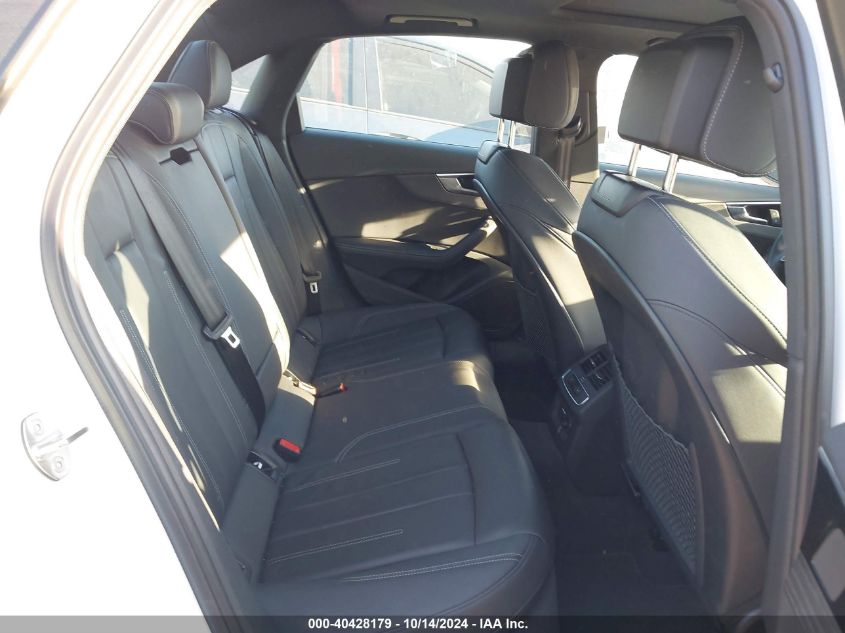 2022 Audi A4 Premium Plus 45 VIN: WAUEAAF43NN014842 Lot: 40428179