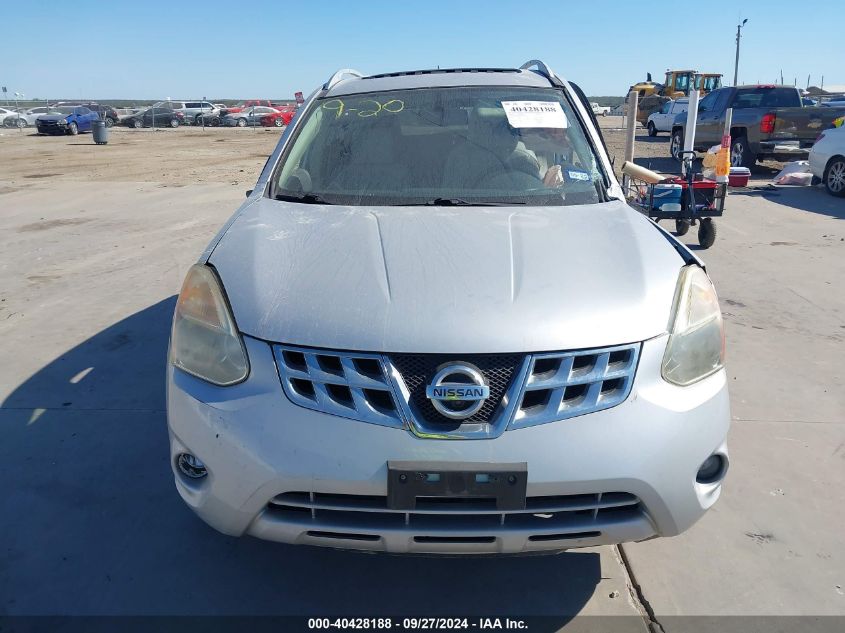 2013 Nissan Rogue Sv W/Sl Pkg VIN: JN8AS5MT0DW003309 Lot: 40428188