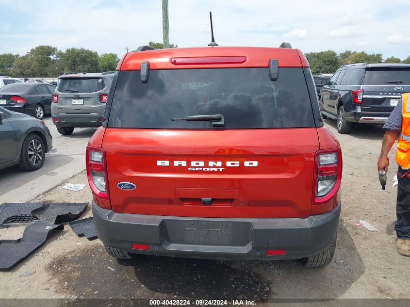 2023 Ford Bronco Sport Big Bend VIN: 3FMCR9B66PRE26774 Lot: 40428224