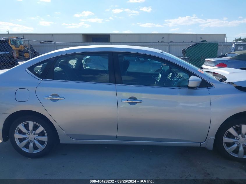 2017 Nissan Sentra Sv VIN: 3N1AB7AP1HY398844 Lot: 40428232