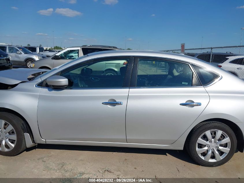 2017 Nissan Sentra Sv VIN: 3N1AB7AP1HY398844 Lot: 40428232