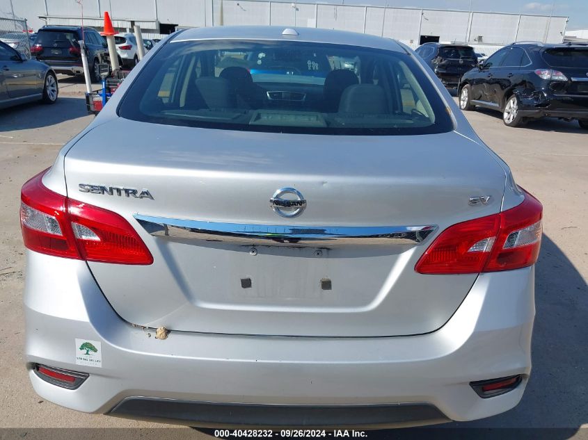 2017 Nissan Sentra Sv VIN: 3N1AB7AP1HY398844 Lot: 40428232