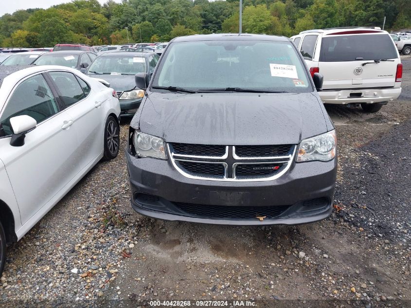 2018 Dodge Grand Caravan Se VIN: 2C4RDGBG4JR362614 Lot: 40428268