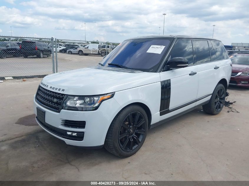 SALGS2KF2GA266039 2016 LAND ROVER RANGE ROVER - Image 2