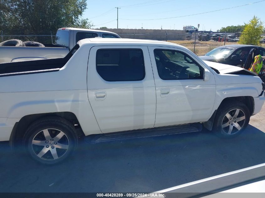 2014 Honda Ridgeline Se VIN: 5FPYK1F67EB008269 Lot: 40428289