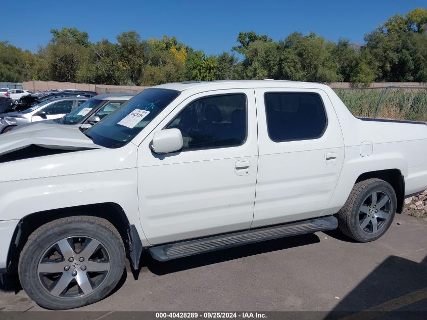 2014 Honda Ridgeline Se VIN: 5FPYK1F67EB008269 Lot: 40428289