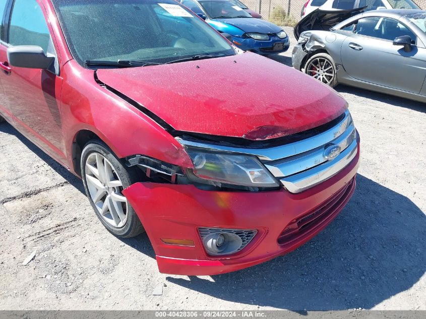 2010 Ford Fusion Sel VIN: 3FAHP0JA3AR100431 Lot: 40428306