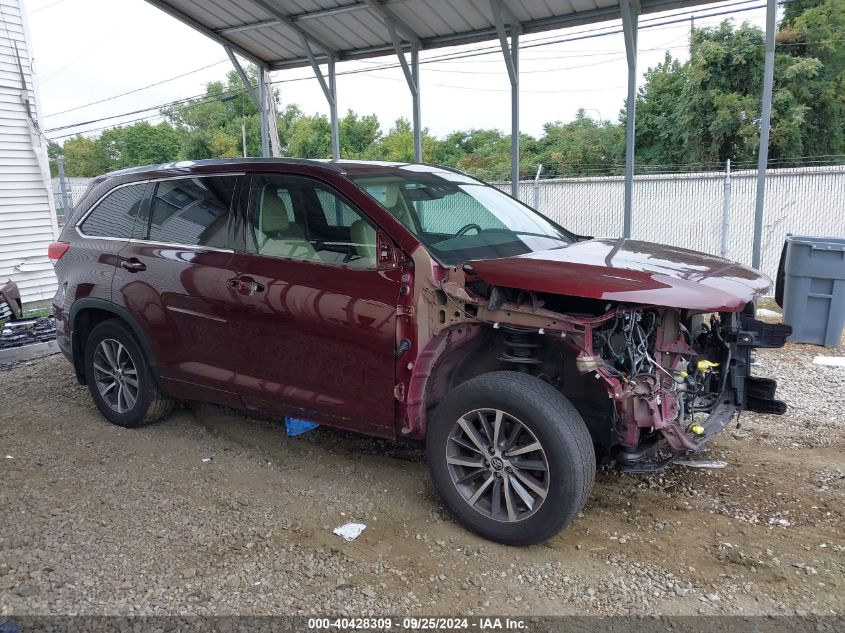 2018 TOYOTA HIGHLANDER XLE - 5TDJZRFH4JS844858