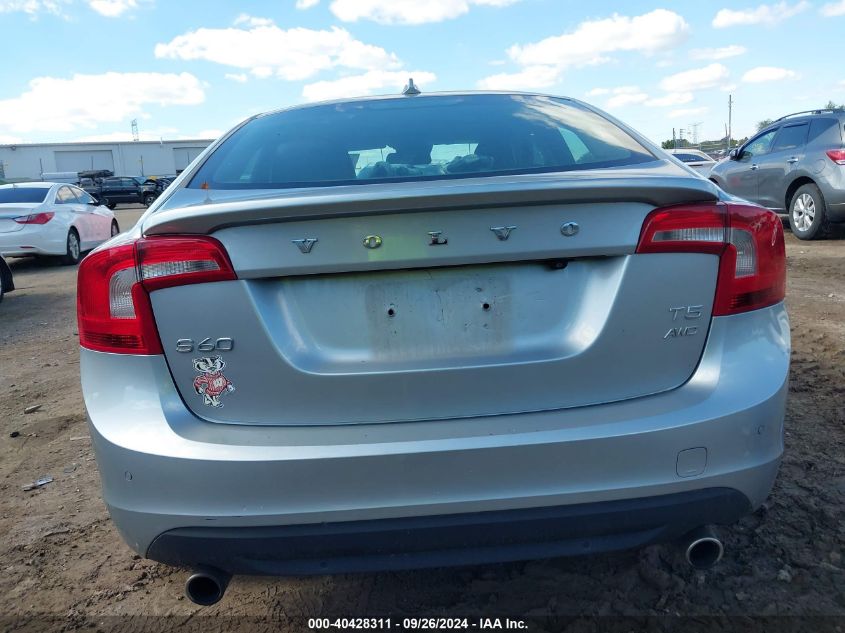 YV1612FH9D2174993 2013 Volvo S60 T5