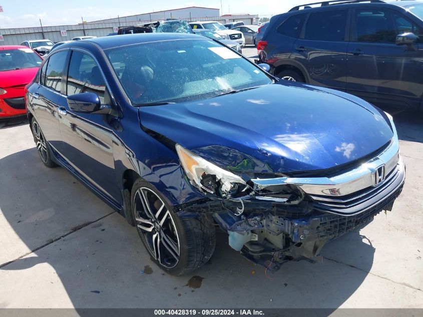 1HGCR2F54GA174323 2016 Honda Accord Sport