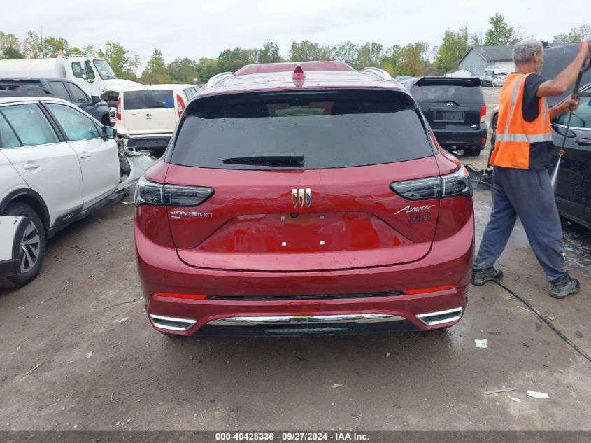 2024 Buick Envision Avenir Awd VIN: LRBFZSE42RD014008 Lot: 40428336