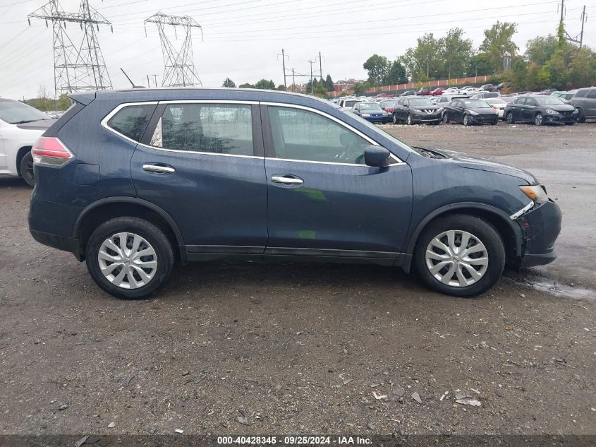 2016 Nissan Rogue S VIN: 5N1AT2MV6GC915226 Lot: 40428345