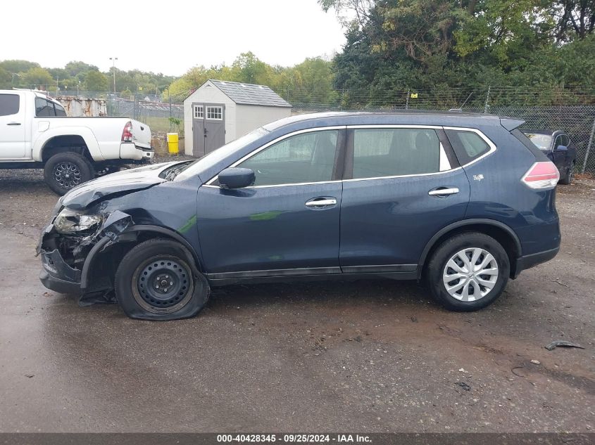 2016 Nissan Rogue S VIN: 5N1AT2MV6GC915226 Lot: 40428345