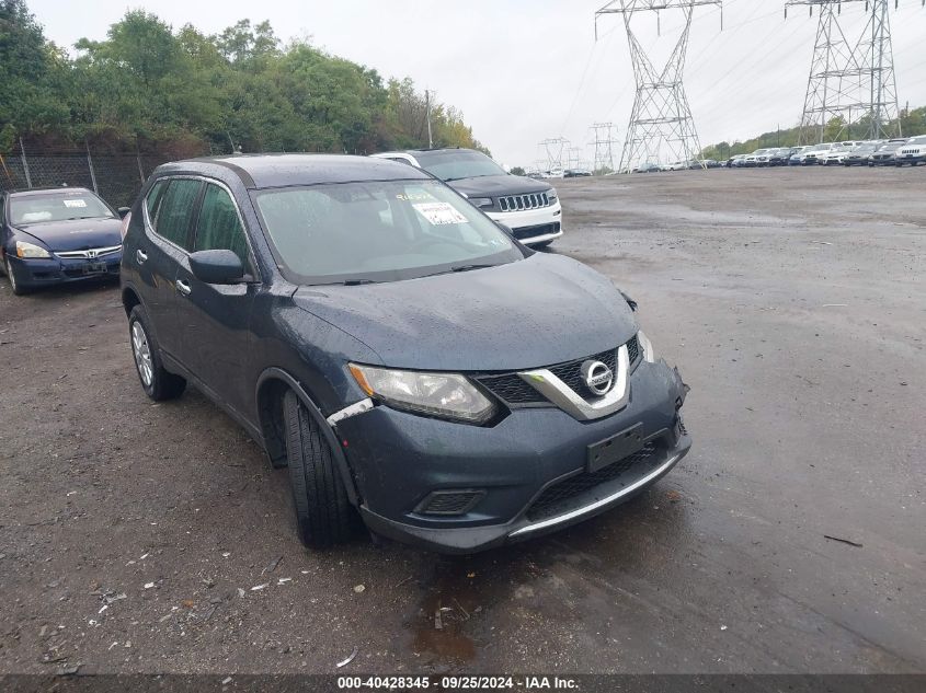 2016 Nissan Rogue S VIN: 5N1AT2MV6GC915226 Lot: 40428345