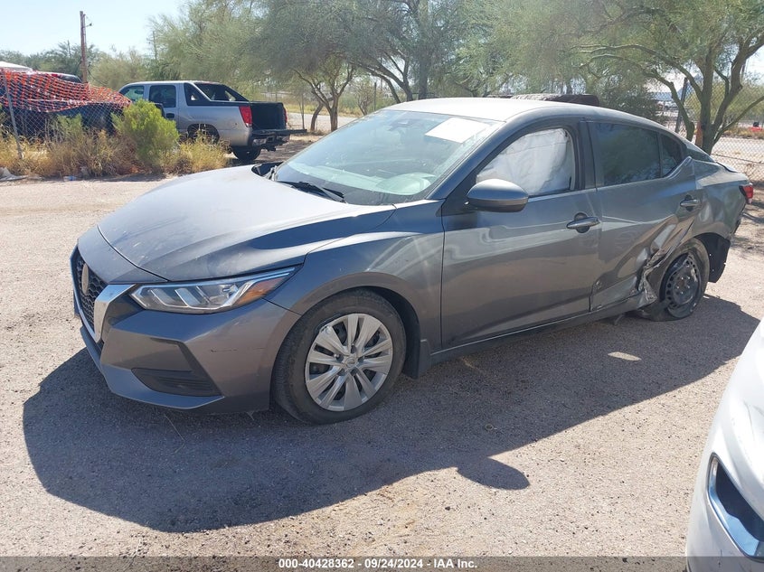 VIN 3N1AB8BV4MY266545 2021 NISSAN SENTRA S XTRONIC CVT
