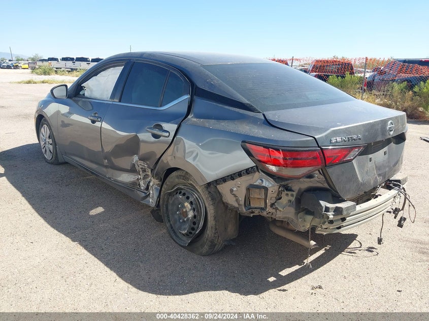 VIN 3N1AB8BV4MY266545 2021 NISSAN SENTRA S XTRONIC CVT