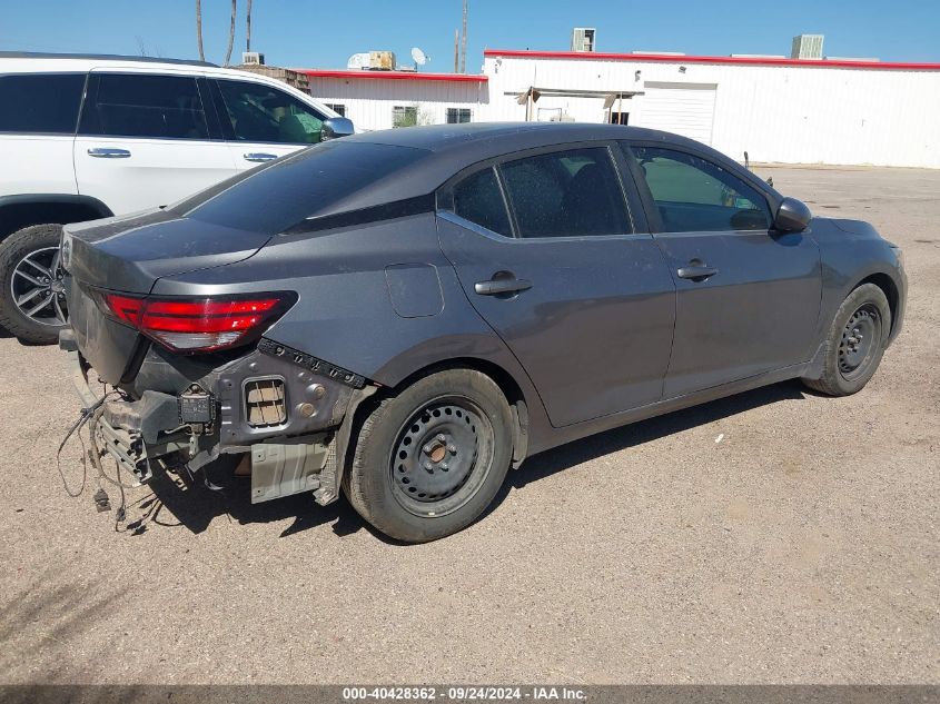 VIN 3N1AB8BV4MY266545 2021 NISSAN SENTRA S XTRONIC CVT