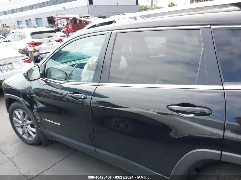 VIN 1C4PJLDX5JD618493 2018 JEEP CHEROKEE LIMITED FWD