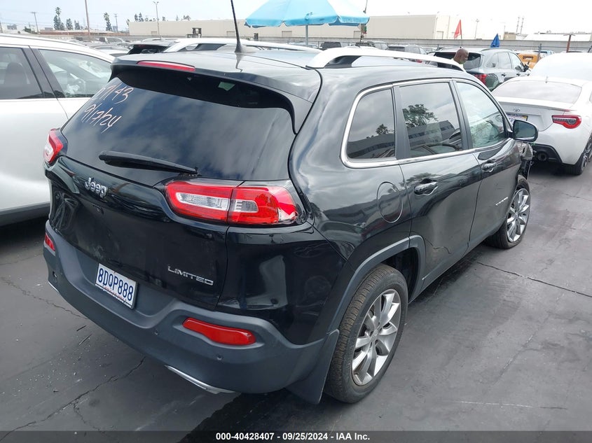 VIN 1C4PJLDX5JD618493 2018 JEEP CHEROKEE LIMITED FWD
