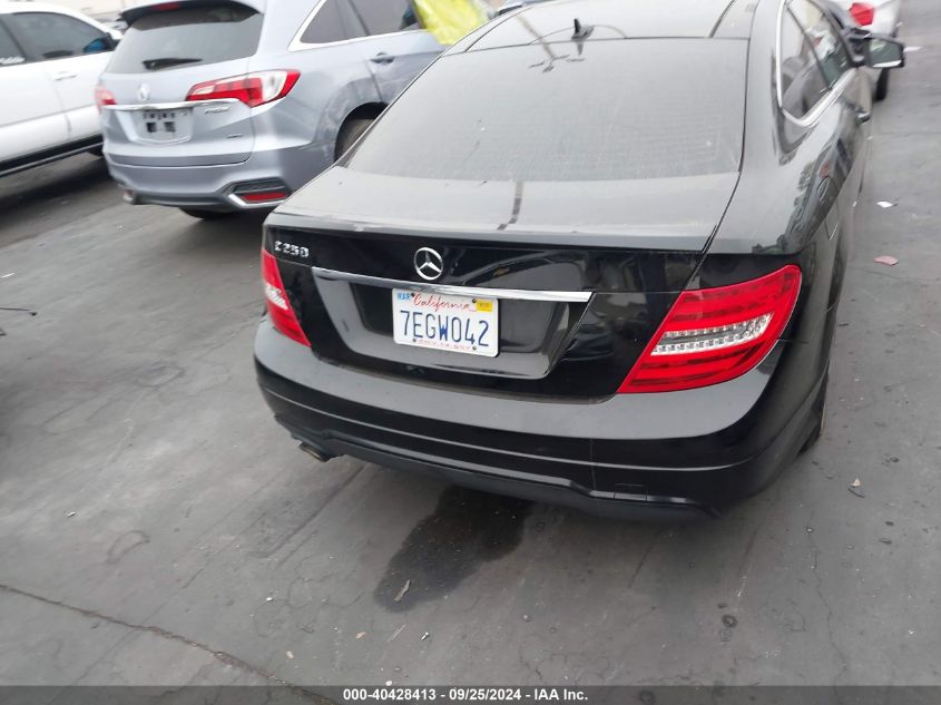 2014 Mercedes-Benz C 250 VIN: WDDGJ4HB9EG186232 Lot: 40428413