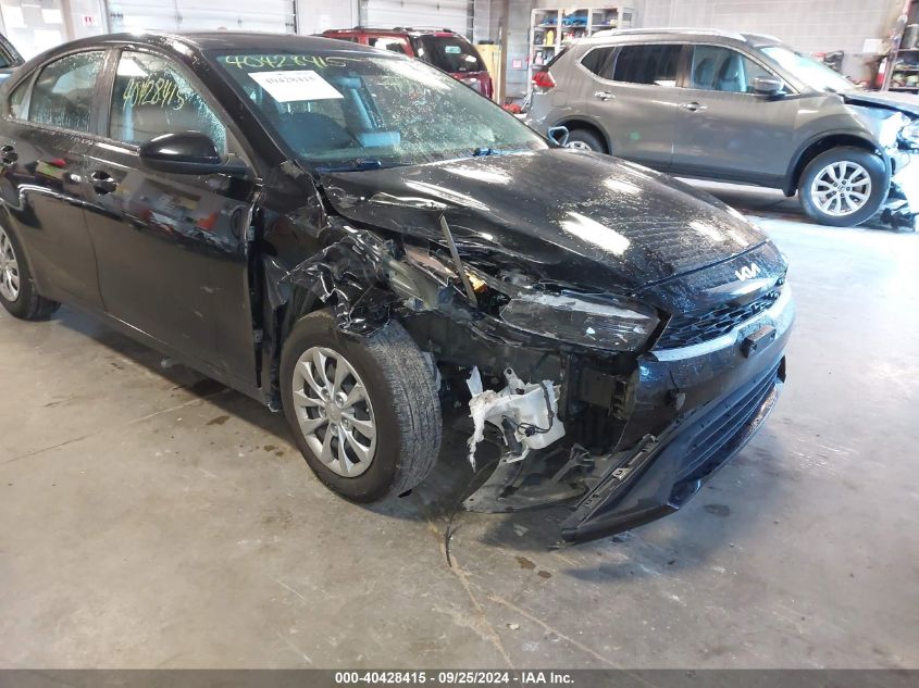 2022 Kia Forte Fe VIN: 3KPF24AD2NE430527 Lot: 40428415