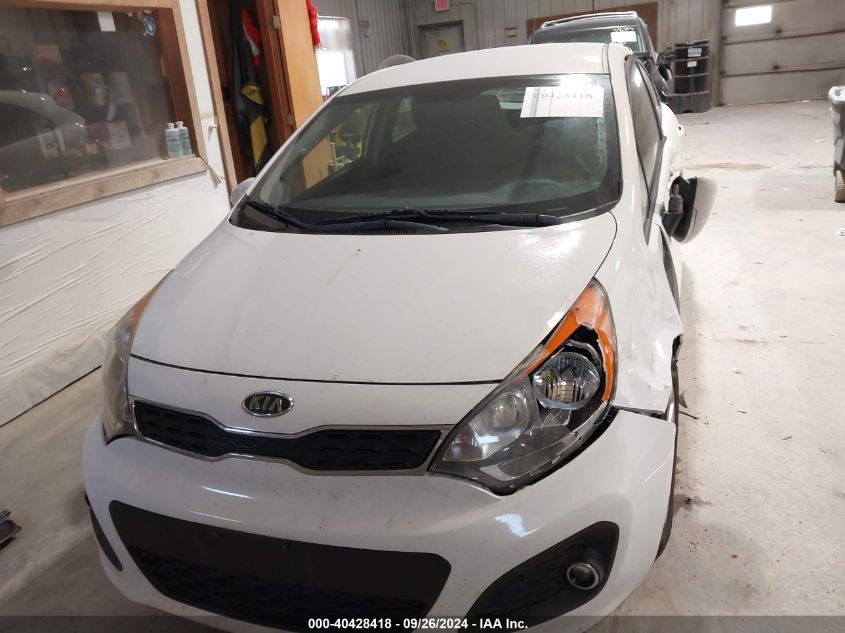 KNADN5A3XC6013801 2012 Kia Rio5 Ex