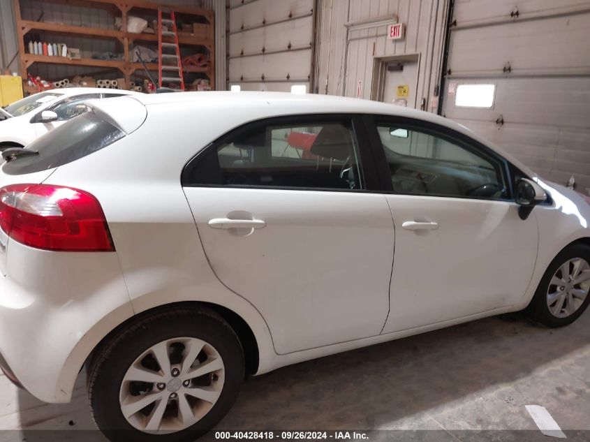 2012 Kia Rio5 Ex VIN: KNADN5A3XC6013801 Lot: 40428418