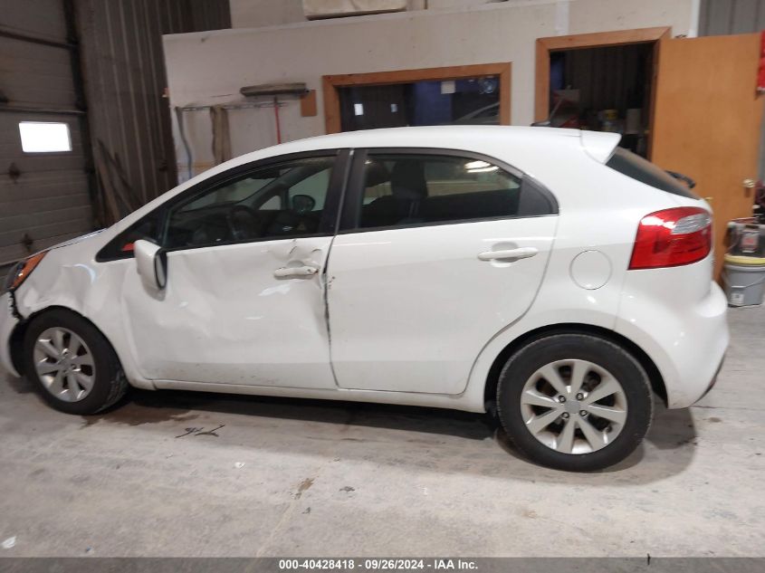 2012 Kia Rio5 Ex VIN: KNADN5A3XC6013801 Lot: 40428418