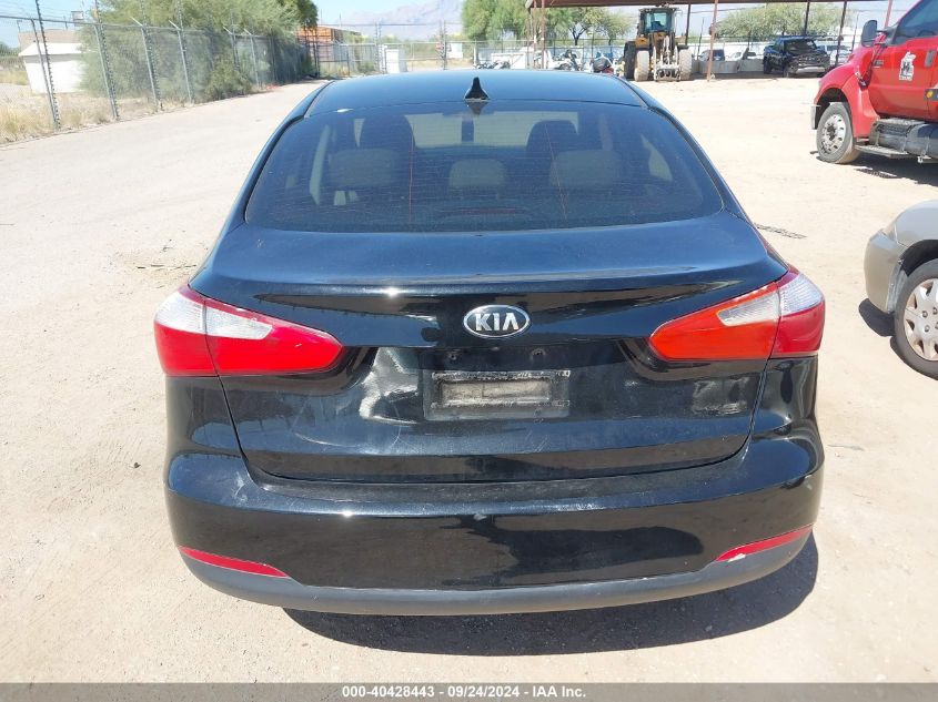 2015 Kia Forte Lx VIN: KNAFK4A6XF5301544 Lot: 40428443