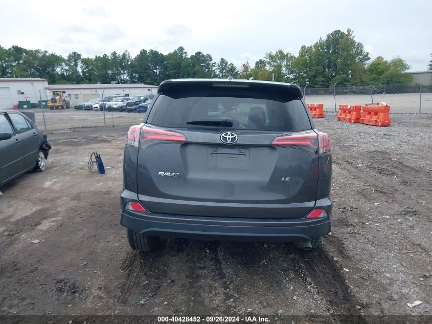 2018 Toyota Rav4 Le VIN: 2T3ZFREV6JW424293 Lot: 40428452