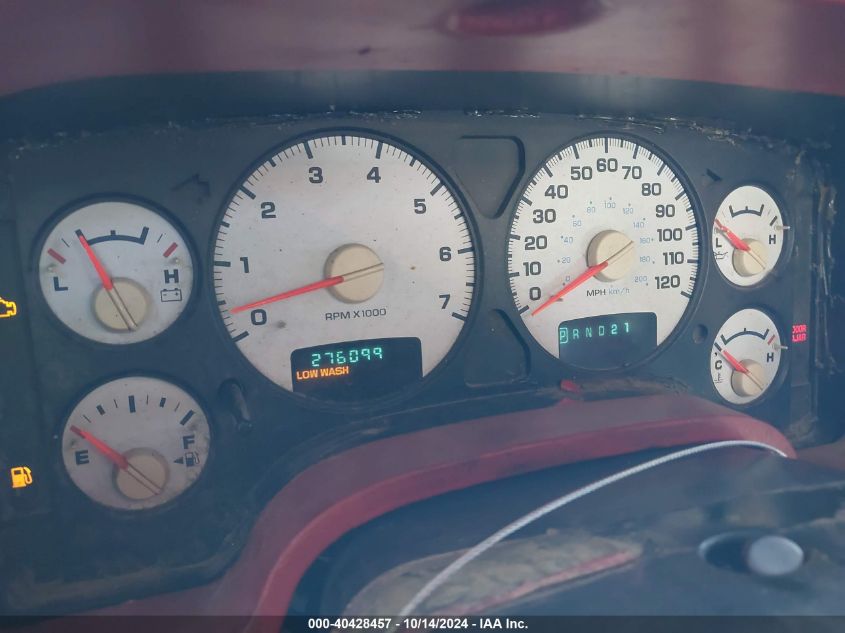 2003 Dodge Ram 1500 Slt/Laramie/St VIN: 1D7HA18D13J636704 Lot: 40428457