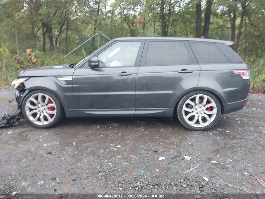 2016 Land Rover Range Rover Sport 5.0L V8 Supercharged/5.0L V8 Supercharged Dynamic VIN: SALWR2EF2GA559426 Lot: 40428517