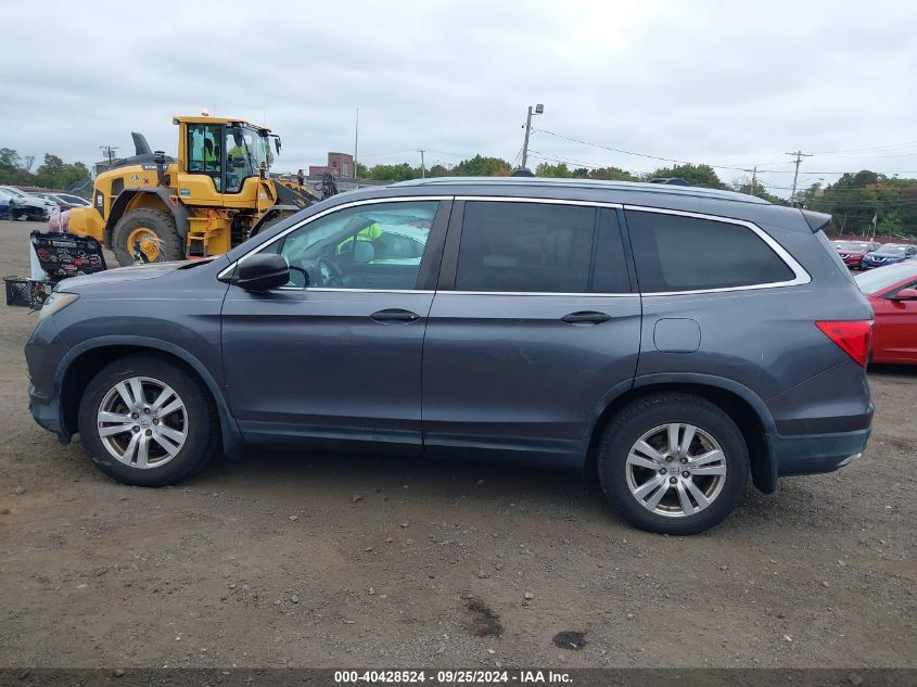 5FNYF6H10GB049146 2016 Honda Pilot Lx