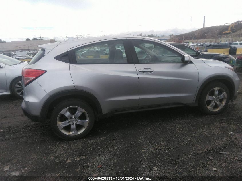 3CZRU6H34GM754193 2016 Honda Hr-V Lx