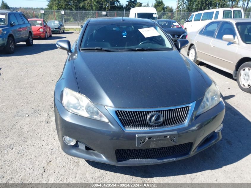 2010 Lexus Is 250C VIN: JTHFF2C23A2510798 Lot: 40428594