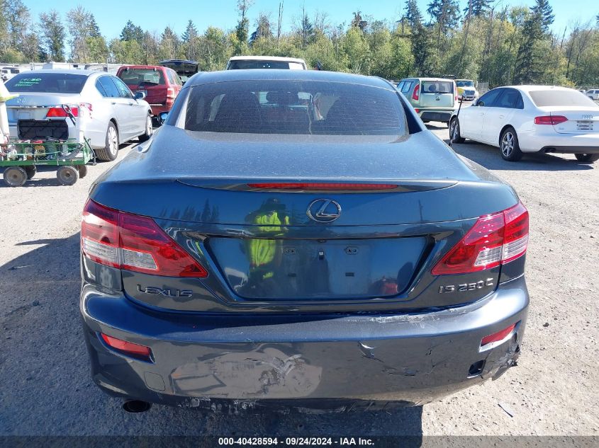 2010 Lexus Is 250C VIN: JTHFF2C23A2510798 Lot: 40428594