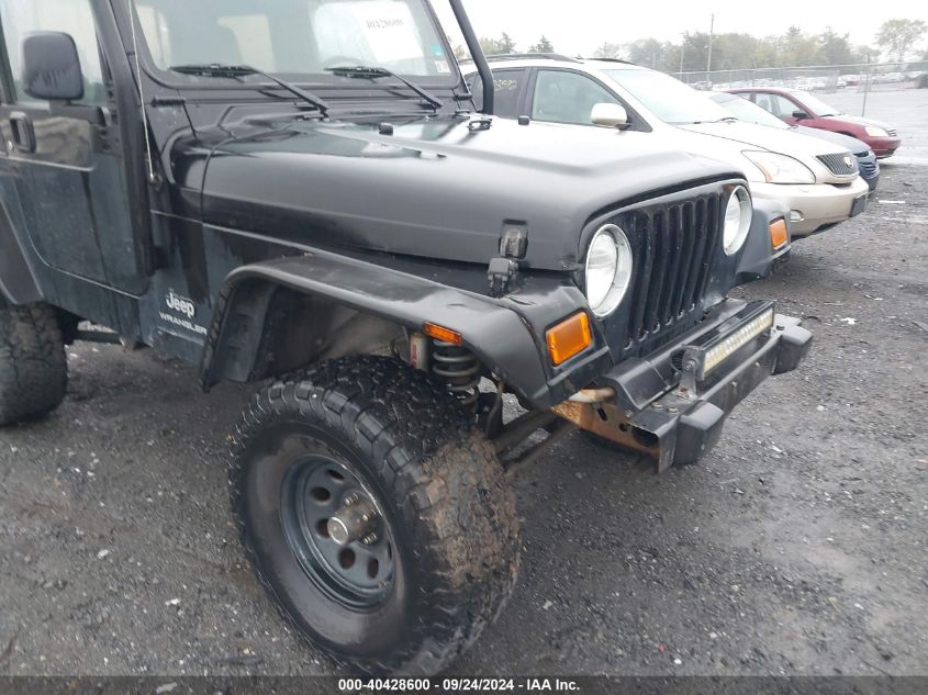 2005 Jeep Wrangler Se VIN: 1J4FA29S45P363868 Lot: 40428600