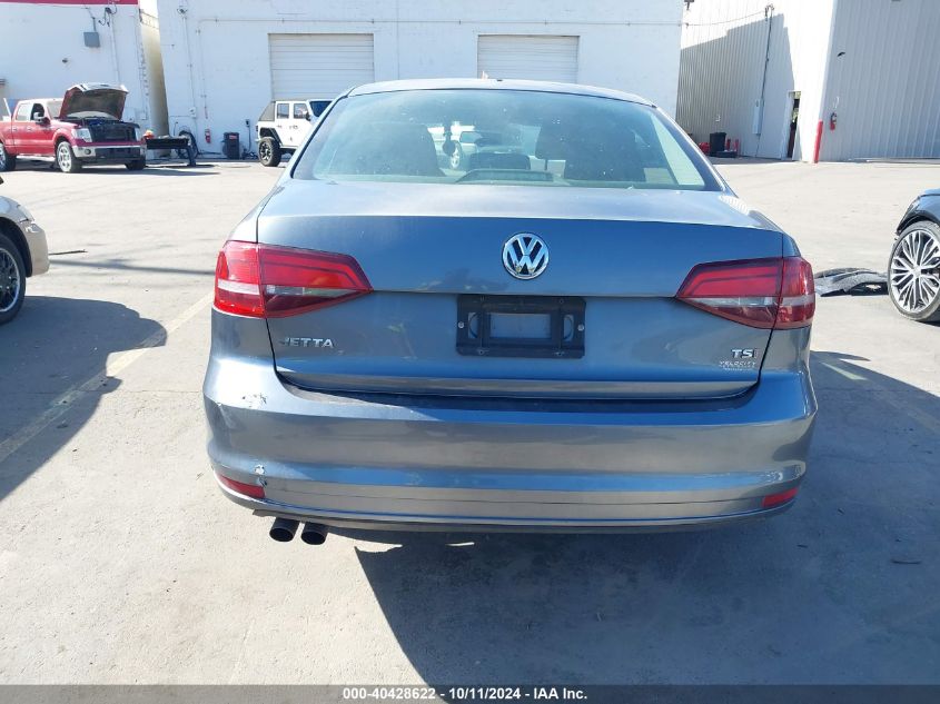 2016 Volkswagen Jetta S VIN: 3VW267AJ9GM255855 Lot: 40428622