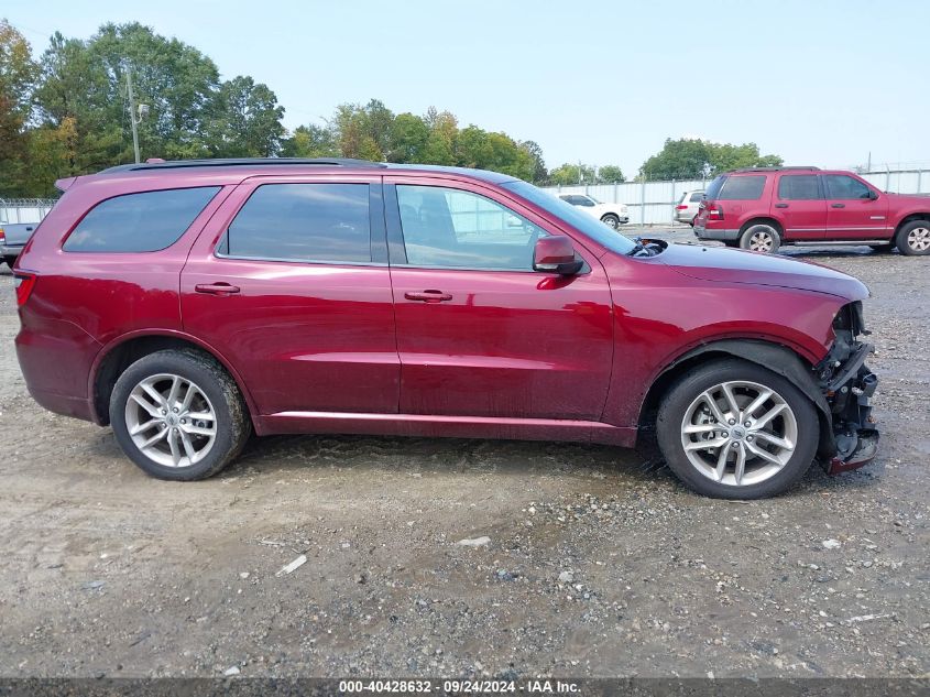 2021 Dodge Durango Gt Plus Awd VIN: 1C4RDJDG4MC639396 Lot: 40428632