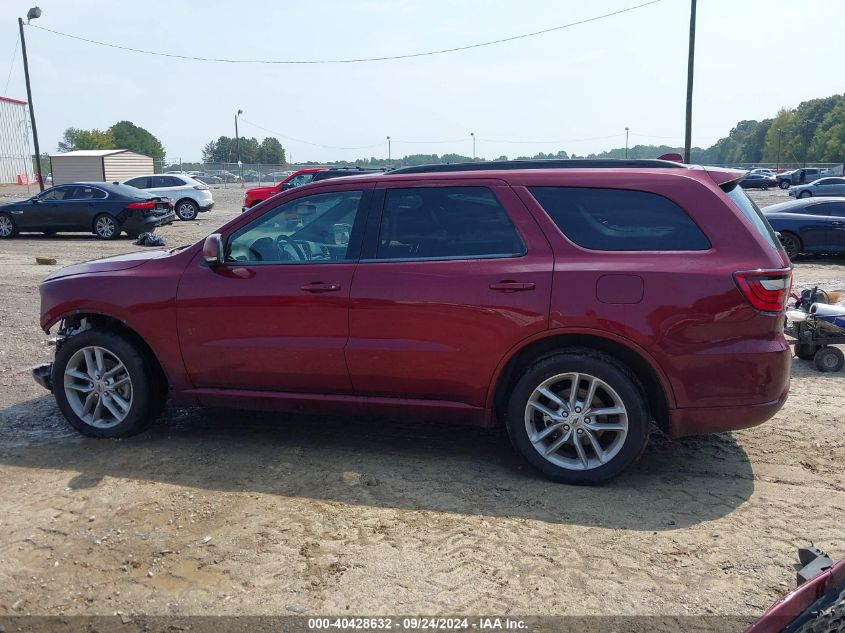 2021 Dodge Durango Gt Plus Awd VIN: 1C4RDJDG4MC639396 Lot: 40428632