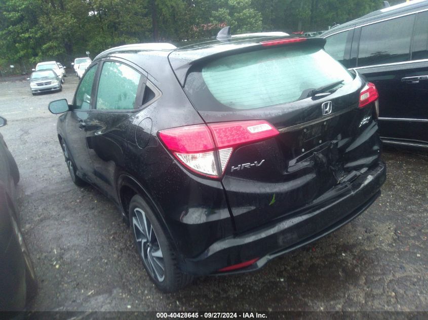 VIN 3CZRU6H1XKG709619 2019 HONDA HR-V no.3