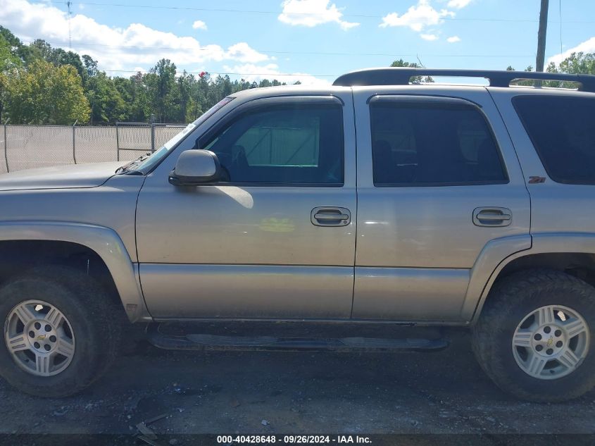 2002 Chevrolet Tahoe Z71 VIN: 1GNEK13Z92R144667 Lot: 40428648