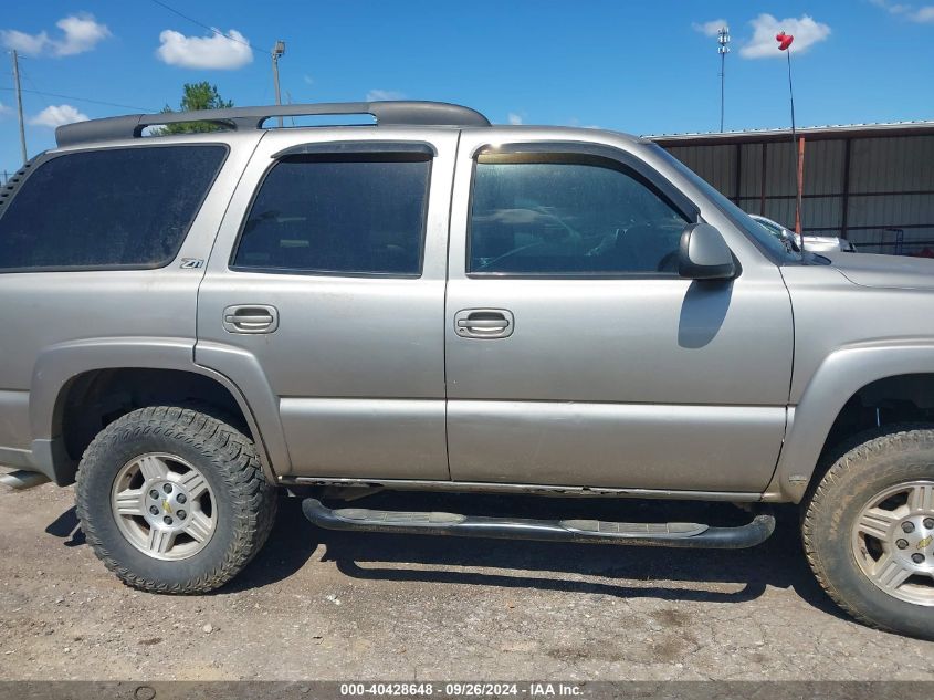 2002 Chevrolet Tahoe Z71 VIN: 1GNEK13Z92R144667 Lot: 40428648