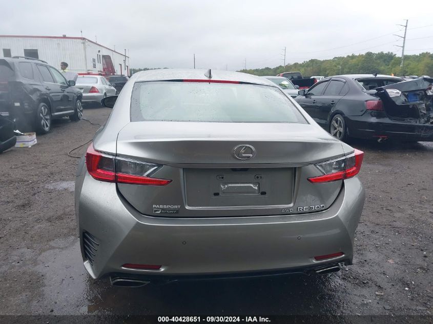 JTHS85BC4J5004545 2018 Lexus Rc 300