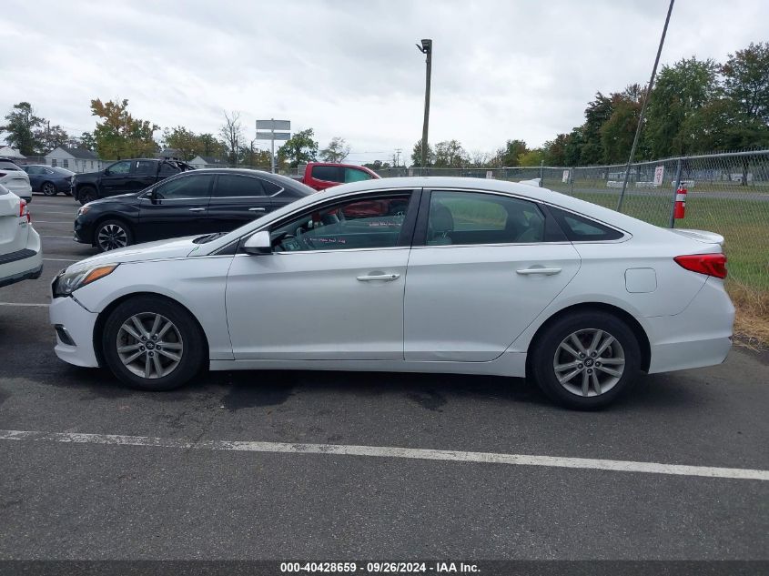 5NPE24AF8FH211162 2015 Hyundai Sonata Se