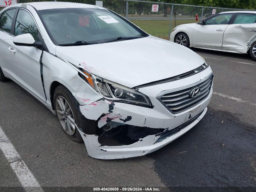 5NPE24AF8FH211162 2015 Hyundai Sonata Se